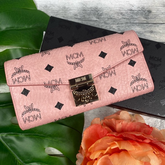 MCM Patricia Crossbody wallet viseto pink purse - Picture 7 of 8